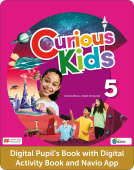 Curious Kids 5 DIGITAL Pupil's Book and digital Activity Book with Navio App купить