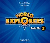 World Explorers Level 2 Class Audio CDs (3) купить