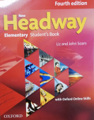 New Headway Elementary Fourth Edition Student's Book with Oxford Online Skills купить