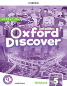 Oxford Discover Second edition 5: Workbook with Online Practice купить
