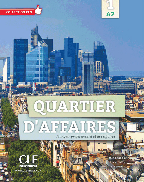 Quartier d'affaires 1 (A2)  Livre de l'eleve + DVD Rom купить
