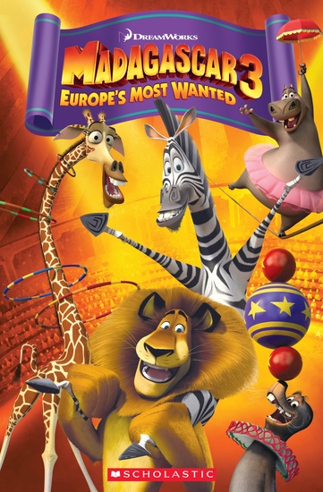 Scholastic Readers Popcorn Series: Level 3 (300 Headwords) Madagascar 3 + Audio CD купить
