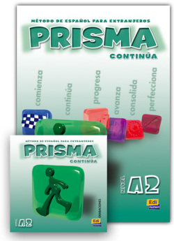 Prisma A2 - Continua - Libro del alumno + eBook + CD + Extensión digital купить