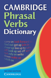 Cambridge Phrasal Verbs Dictionary 2nd Edition Paperback купить