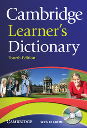 Cambridge Learner's Dictionary 4th Edition Paperback with CD-ROM купить