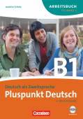 Pluspunkt Deutsch - Der Integrationskurs B1.2 Arbeitsbuch mit Lösungsbeileger und Audio-CD купить