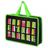 Папка для школьных тетрадей пластиковая ЖЕЛЕЙНЫЕ МИШКИ (полипропилен, 500 мкм, формат А4, 34х25х9.5 см, 1 отделение, с ручками) купить