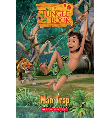 Scholastic Readers Popcorn Series: Level 1 (200 Headwords) The Jungle Book Man Trap + Audio CD купить