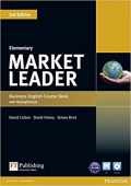 Market Leader 3rd Edition Elementary Coursebook and DVD-ROM Pack with MyEnglishLab купить