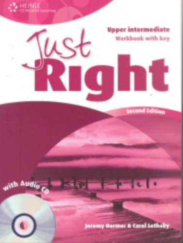 Just Right English Upper-Intermediate Workbook With Key and CD купить