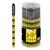 Набор ручек гелевых ПИШИ-СТИРАЙ ЗНАКИ ОПАСНОСТИ (ПВХ-тубус, 30 шт., ассорти, неавтоматические, цвет чернил - синий) купить