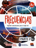 Frecuencias A2.2 Libro del estudiante + ebook + extensión digital купить
