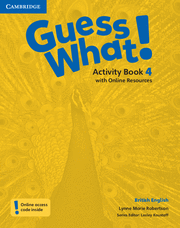 Guess What! Level 4 Activity Book with Online Resources купить