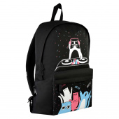 Рюкзак ДИСКОКОТИКИ, 28,5х43х11 см, полиэстер, шелкография, 1 отделение купить