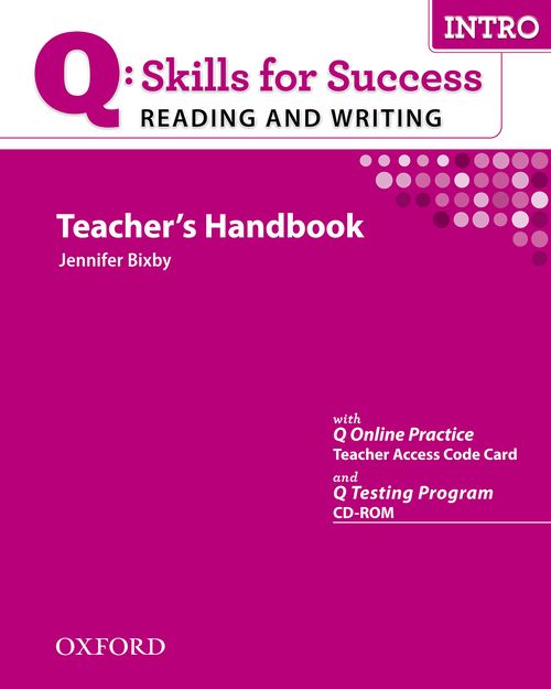 Q: Skills for Success Reading and Writing Intro Teacher's Book with Testing Program CD-ROM купить