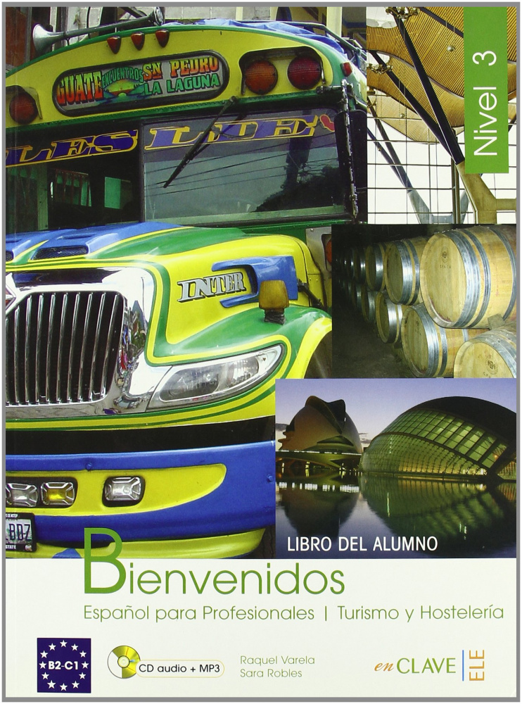 Bienvenidos 3 Libro del alumno + CD audio + MP3 купить