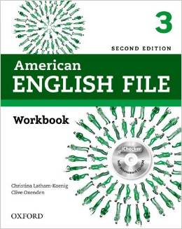 American English File Second edition Level 3 Workbook with iChecker купить