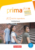 Prima plus A1 - Leben in Deutschland - Schülerbuch mit Audios online купить
