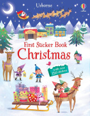 First Sticker Book Christmas купить