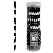 Набор карандашей чернографитных ТРИ КОТА (ПЭТ-тубус, 36 шт., ассорти, твердость грифеля: HB, форма корпуса - круглая) купить