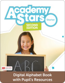 Academy Stars Second Edition Starter DIGITAL Alphabet Book with Pupil's Resources купить