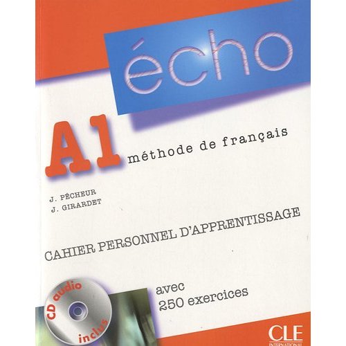 Echo A1 - Cahier personnel d'apprentissage + CD-Audio + Corriges купить