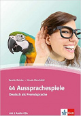 44 Aussprachespiele - Buch + 2 Audio-CDs + Online-Angebot купить