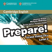 Cambridge English Prepare! Level 2 Class Audio CDs (2) купить