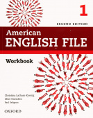 American English File Second edition Level 1 Workbook with Online Practice купить