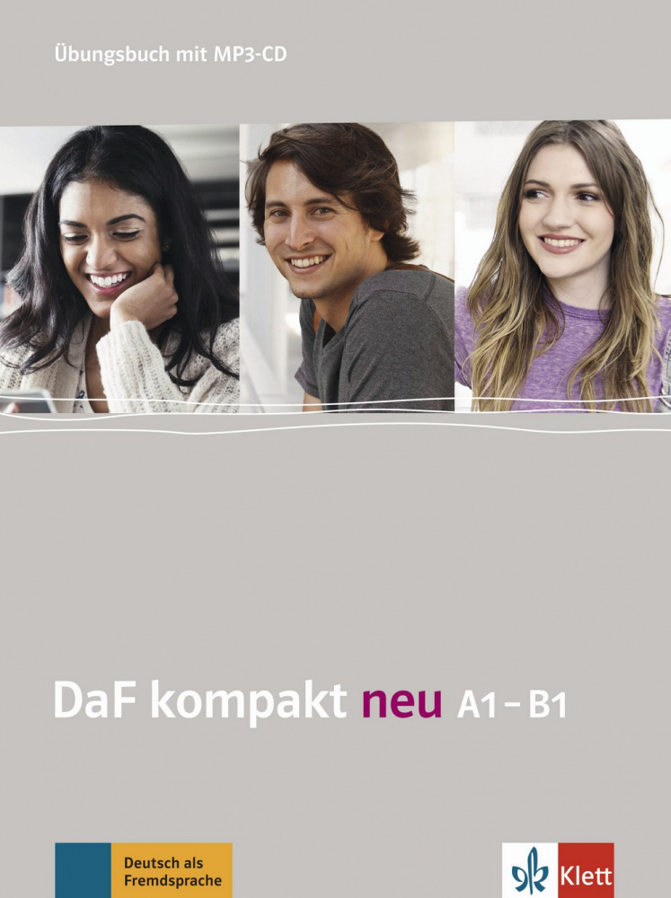 DaF kompakt neu A1-B1 Ubungsbuch mit MP3-CD купить
