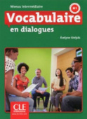 Vocabulaire en dialogues: 2eme edition Intermediaire B1 - Livre + CD купить