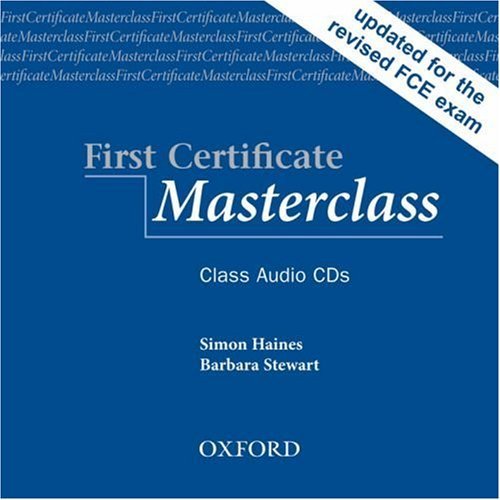 First Certificate Masterclass: Class Audio CDs (2) купить
