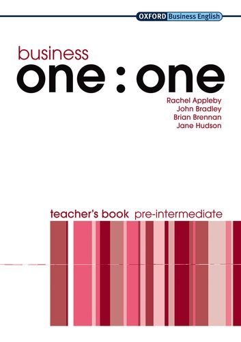 Business one:one Pre-intermediate Teacher's Book купить