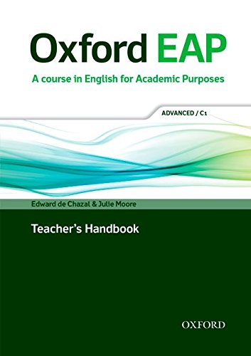 Oxford EAP Advanced/C1 Teacher's Book, DVD and Audio CD Pack купить