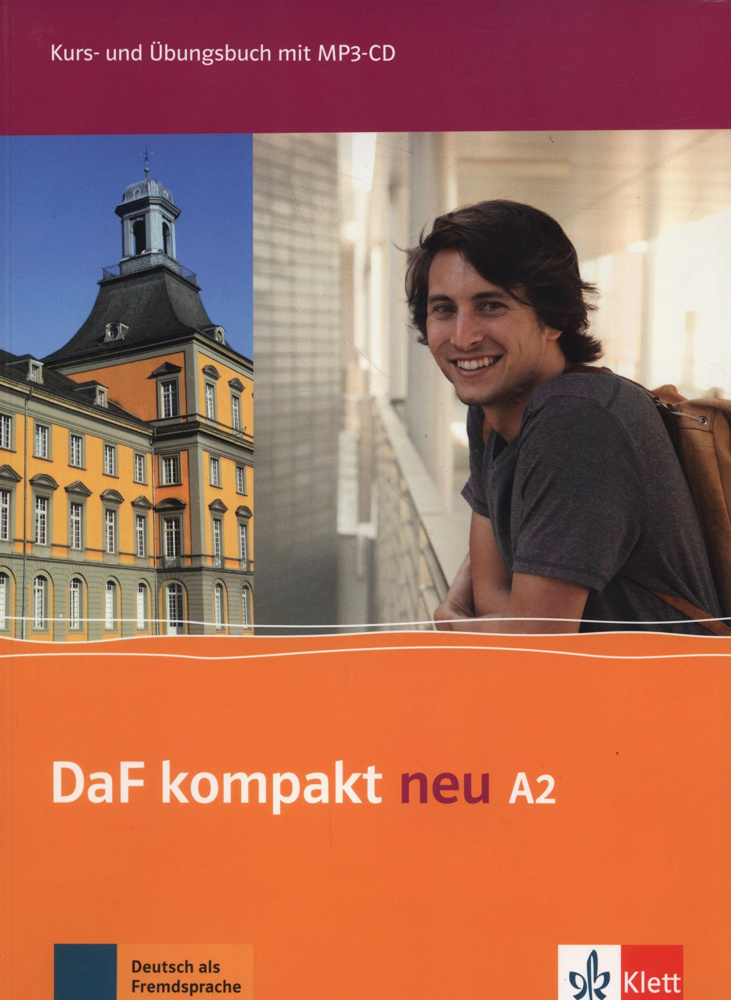 DaF kompakt neu A2 Kurs- und Ubungsbuch + MP3-CD купить