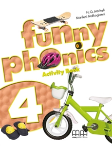 Funny Phonics 4 Activity Book with Audio CD/CD-ROM купить