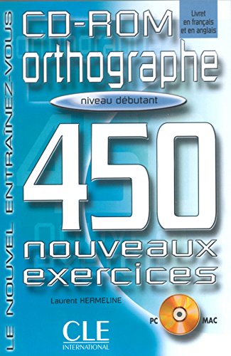 Orthographe 450 Nouveaux Exercices debutant CD-ROM купить