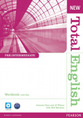 New Total English Pre-intermediate Workbook (with Key) and Audio CD купить