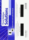 Solutions Third edition Advanced Course Tests and Audio Download купить