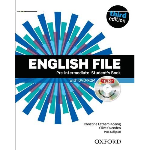 English File Third Edition Pre-Intermediate Student's Book with iTutor купить