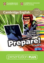 Cambridge English Prepare! Level 6 Presentation Plus DVD-ROM купить