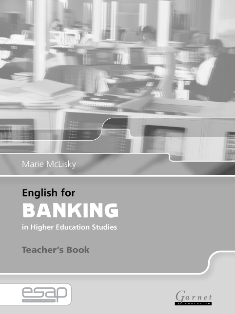 ESAP: English for Banking in Higher Education Studies Teacher's Book купить