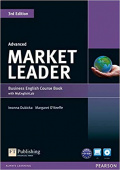 Market Leader 3rd Edition Advanced Coursebook and DVD-ROM Pack with MyEnglishLab купить