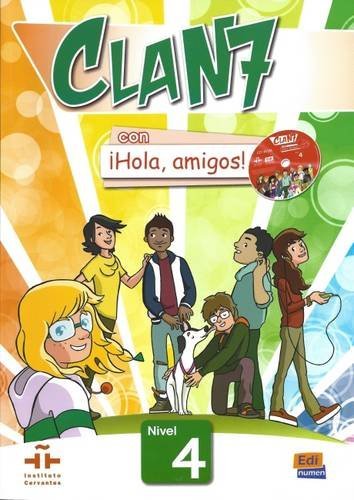 Clan 7 con Hola, amigos! 4 Libro + eBook + Extensión digital купить