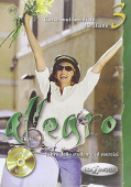 Allegro 3 Libro dello studente ed esercizi + Tracce audio, QR code купить