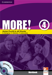 More! Level 4 Workbook with Audio CD купить