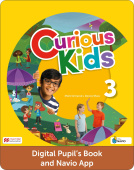 Curious Kids 3 DIGITAL Pupil's Book and Navio App купить