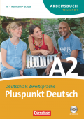 Pluspunkt Deutsch - Der Integrationskurs A2.1 Arbeitsbuch mit Lösungsbeileger und Audio-CD купить