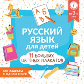 Русский язык для детей. Все плакаты в одной книге: 11 больших цветных плакатов купить