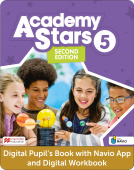 Academy Stars Second Edition 5 DIGITAL Pupil's Book and Digital Workbook with Navio App купить